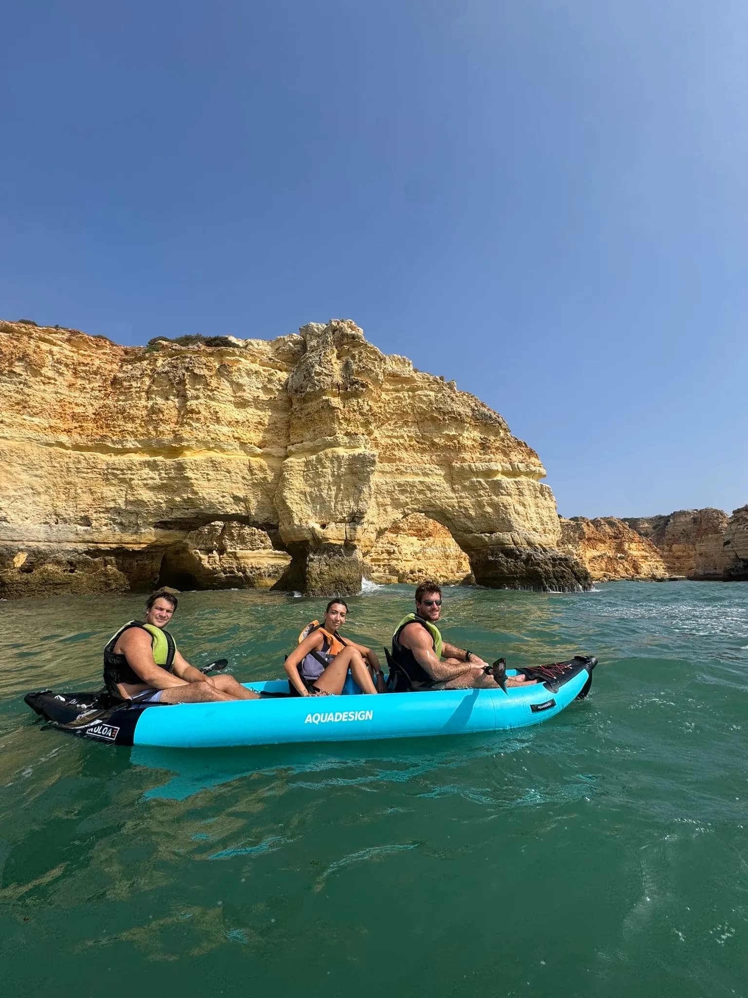 Benagil Cave Kayak Tour & Algarve Coastal Experience 4
