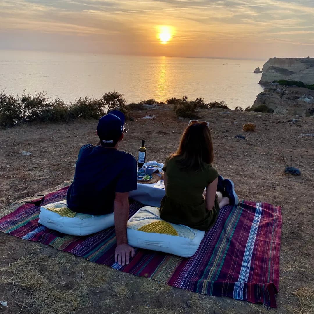 Sunset em Carvoeiro com Pic-nic nas Falésias & Vinho 1
